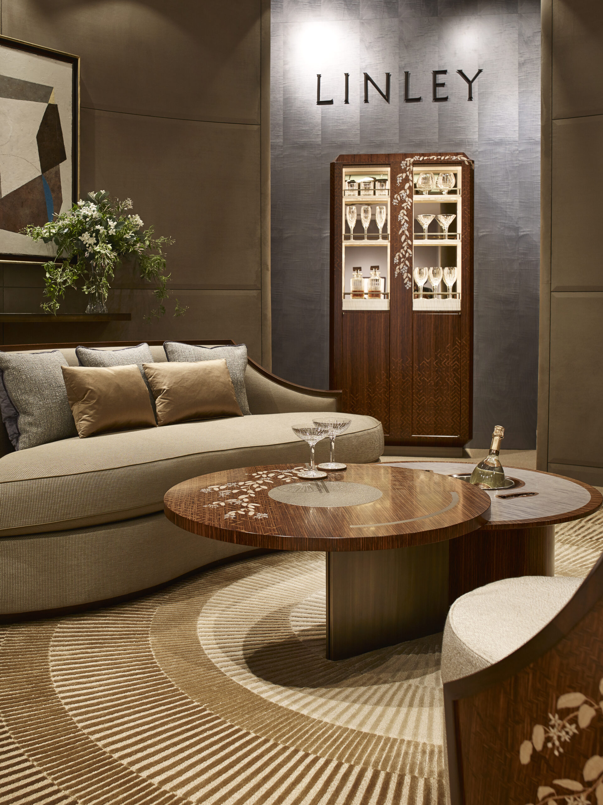 Luxury Furniture Makers, LINLEY, Present The Alba Collection - Luxury Deco Made Modern - The ...